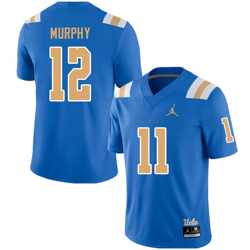 Jordan Brand Men #12 Grayson Murphy UCLA Bruins College Football Jerseys Sale-Blue